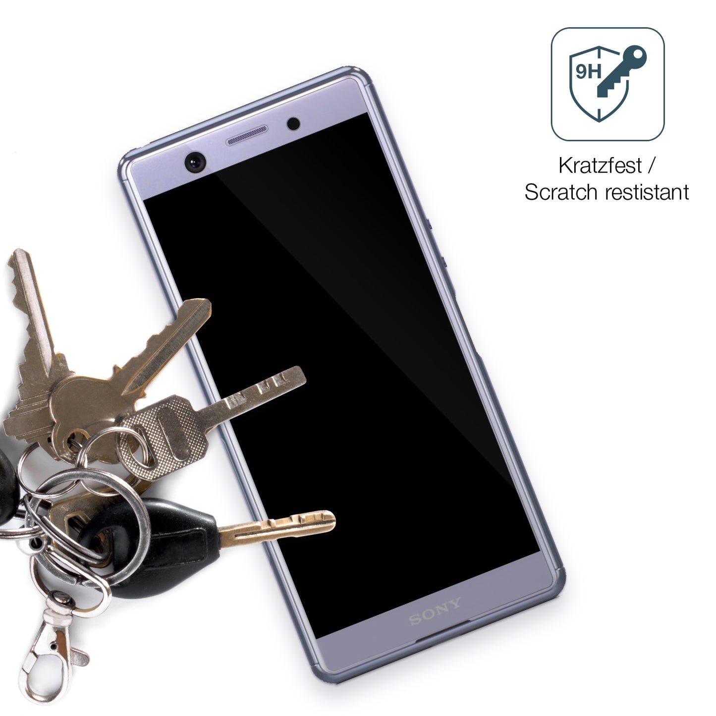 1x 9H Schutzfolie für Sony Xperia Ace SO-02L Panzerfolie