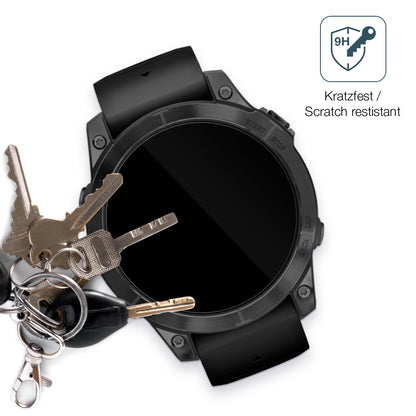 2x 9H Schutzfolie für Garmin Epix Pro 47mm Panzerfolie