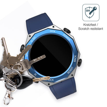2x 9H Schutzfolie für Rogbid Tank M1 Smartwatch Panzerfolie