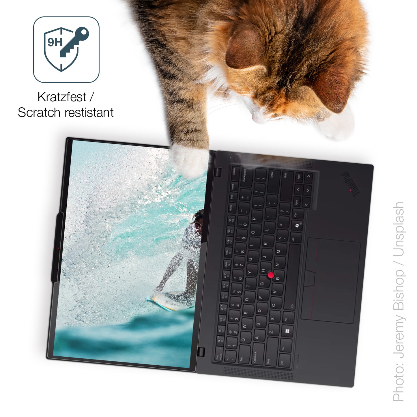 2x 9H Schutzfolie für Lenovo Campus ThinkPad P14s Gen 5 Panzerfolie