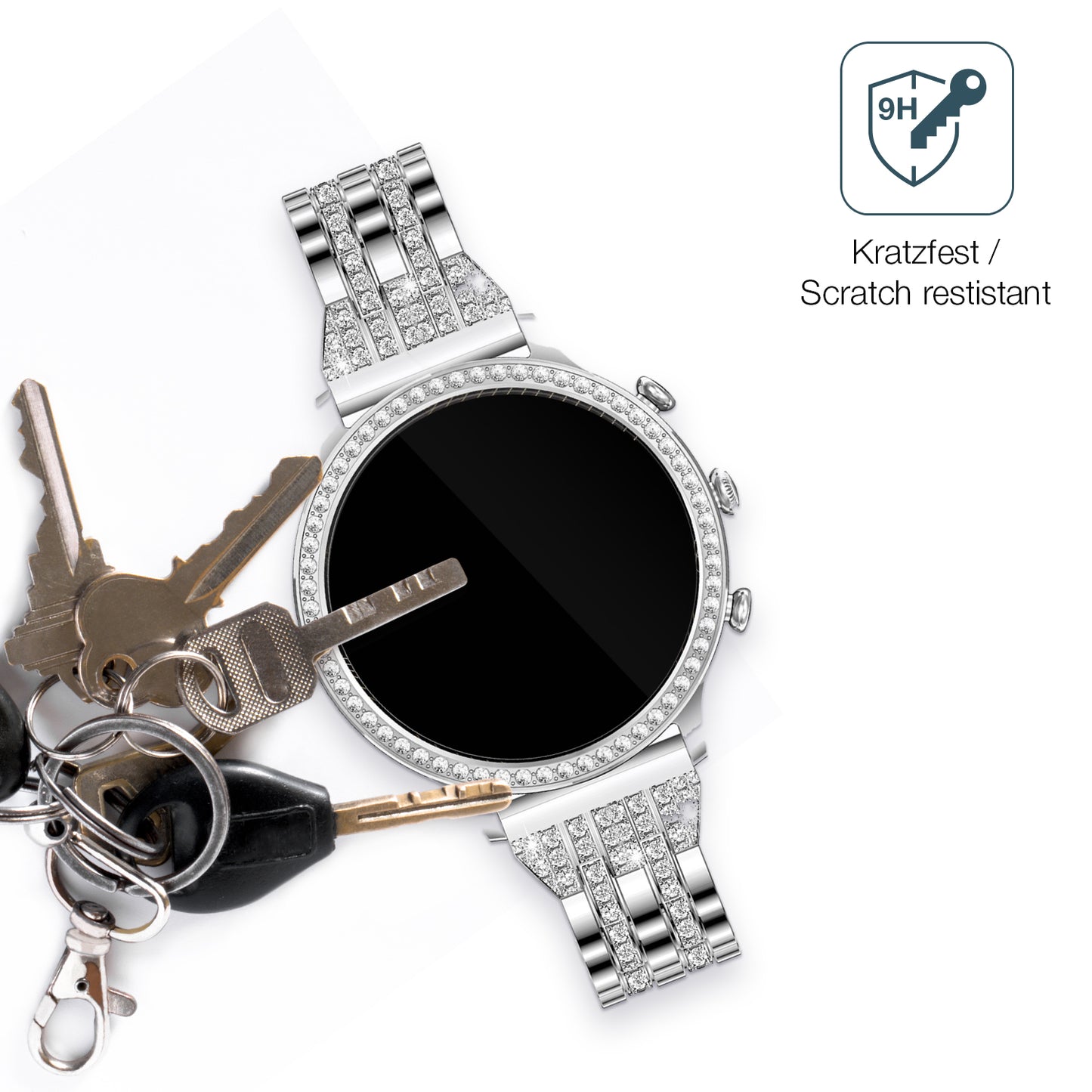 2x 9H Schutzfolie für Manta Diamond Lusso SWD01SL Panzerfolie