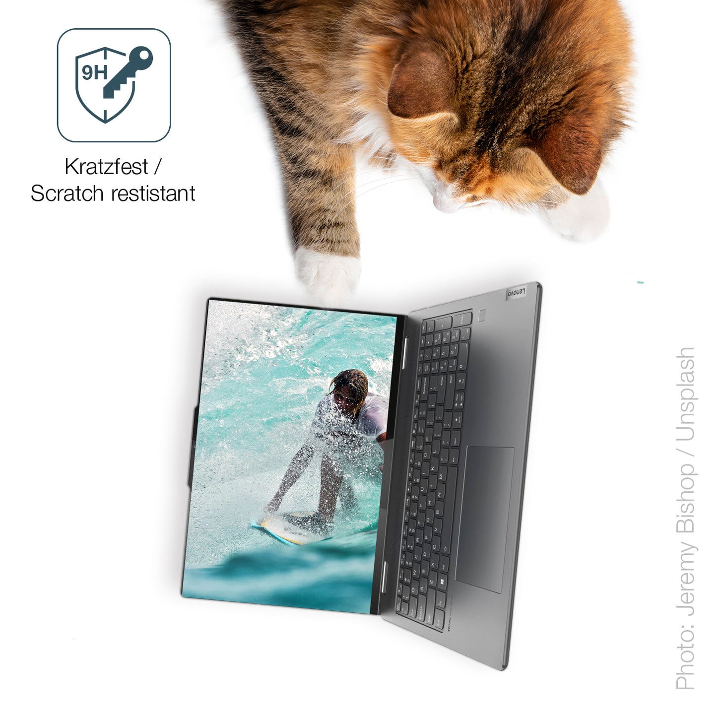2x 9H Schutzfolie für Lenovo Yoga Slim 7 Panzerfolie