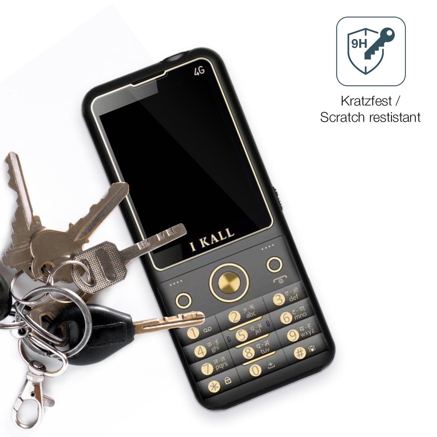 2x 9H Schutzfolie für I Kall K11 Pro 4G Panzerfolie