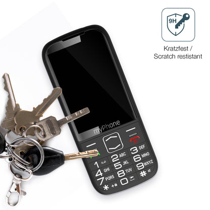 2x 9H Schutzfolie für myPhone Harmony LTE Panzerfolie