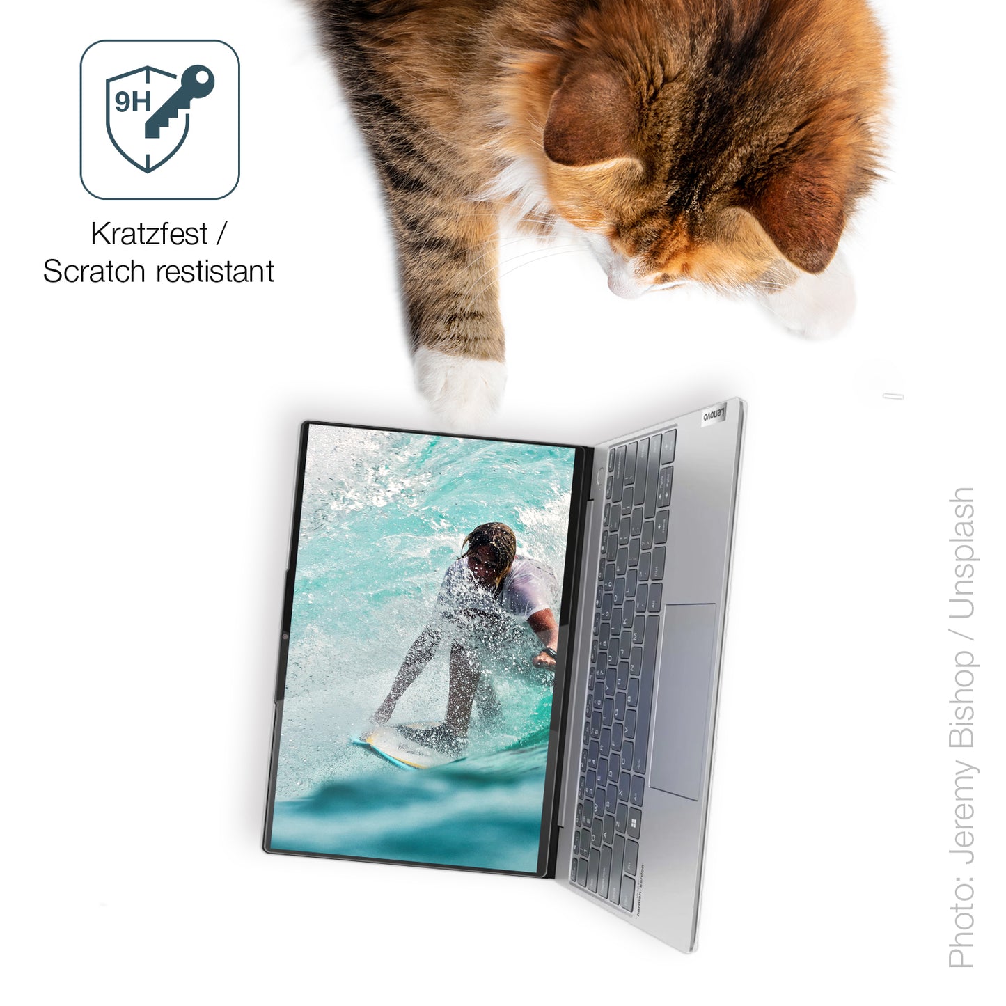 2x 9H Schutzfolie für Lenovo ThinkBook 13x Gen 2 13.3 Zoll Panzerfolie