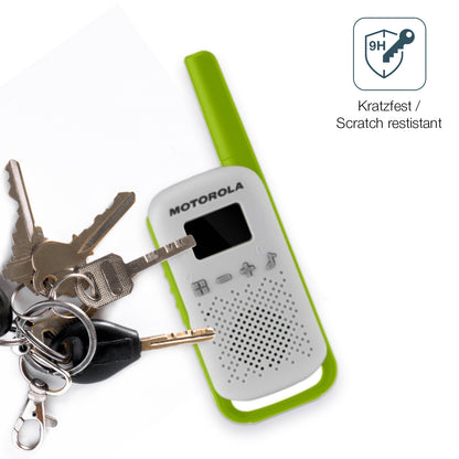 2x 9H Schutzfolie für Motorola Talkabout T42 PMR Panzerfolie