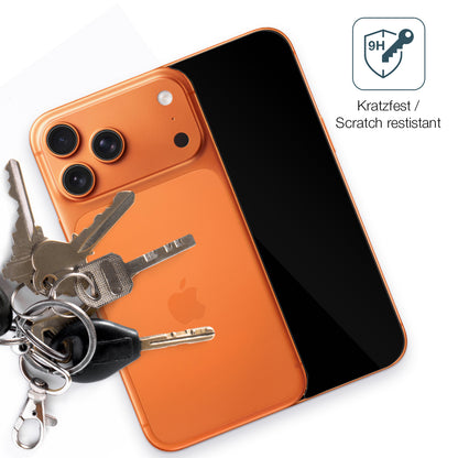 2x 9H Schutzfolie für Apple iPhone 17 Pro mit Kameraschutz Panzerfolie