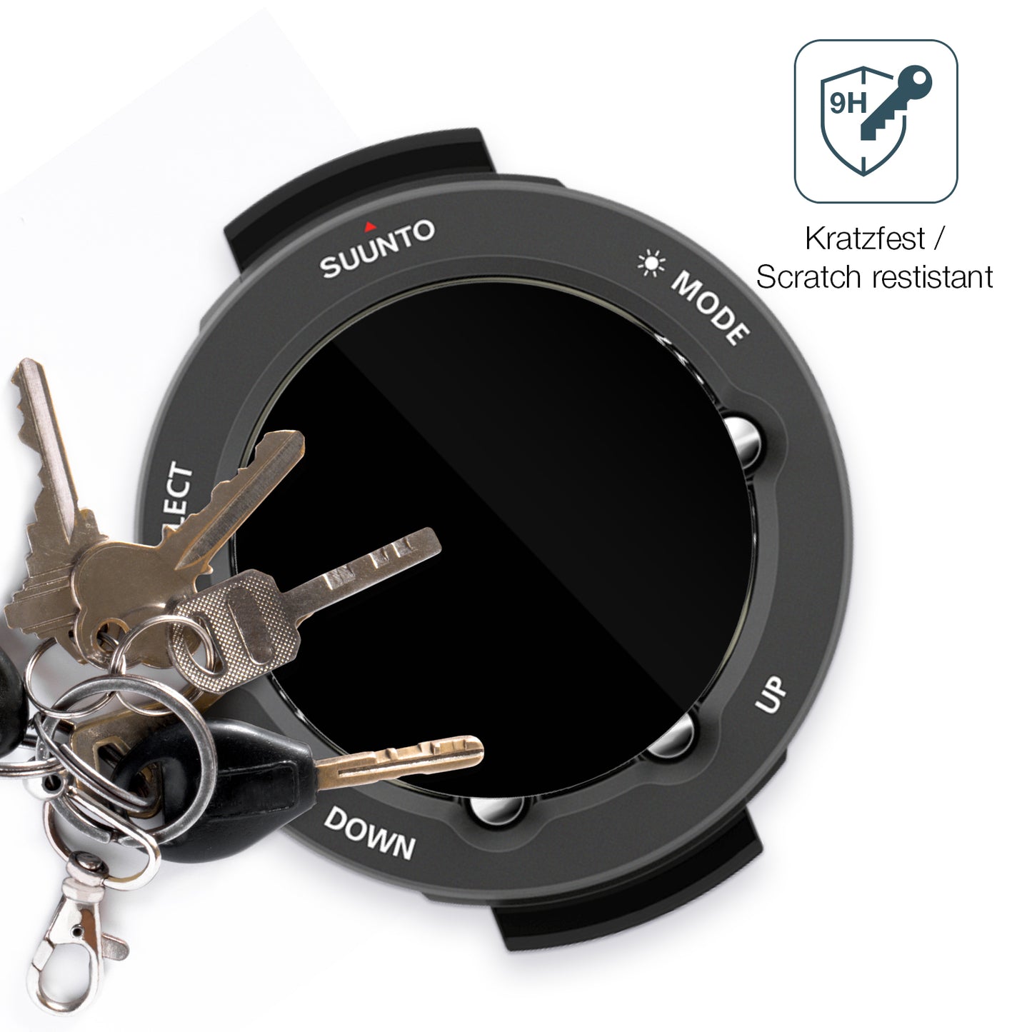 2x 9H Schutzfolie für Suunto Vyper Novo Panzerfolie