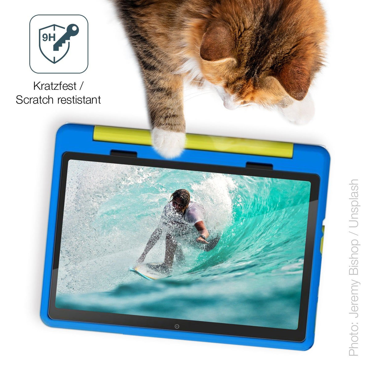 2x 9H Schutzfolie für Yicty Kinder Tablet Panzerfolie