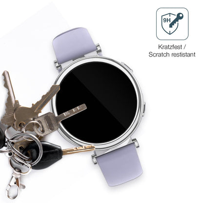 2x 9H Schutzfolie für Sanorum 1.27 Zoll Smartwatch Panzerfolie