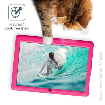 2x 9H Schutzfolie für Bufo Kids Tablet KT1006 10 Zoll Panzerfolie
