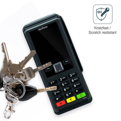 2x 9H Schutzfolie für Verifone V200c Panzerfolie