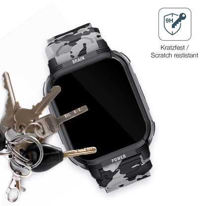 2x 9H Schutzfolie für LEMFO Y10 Smartwatch Panzerfolie