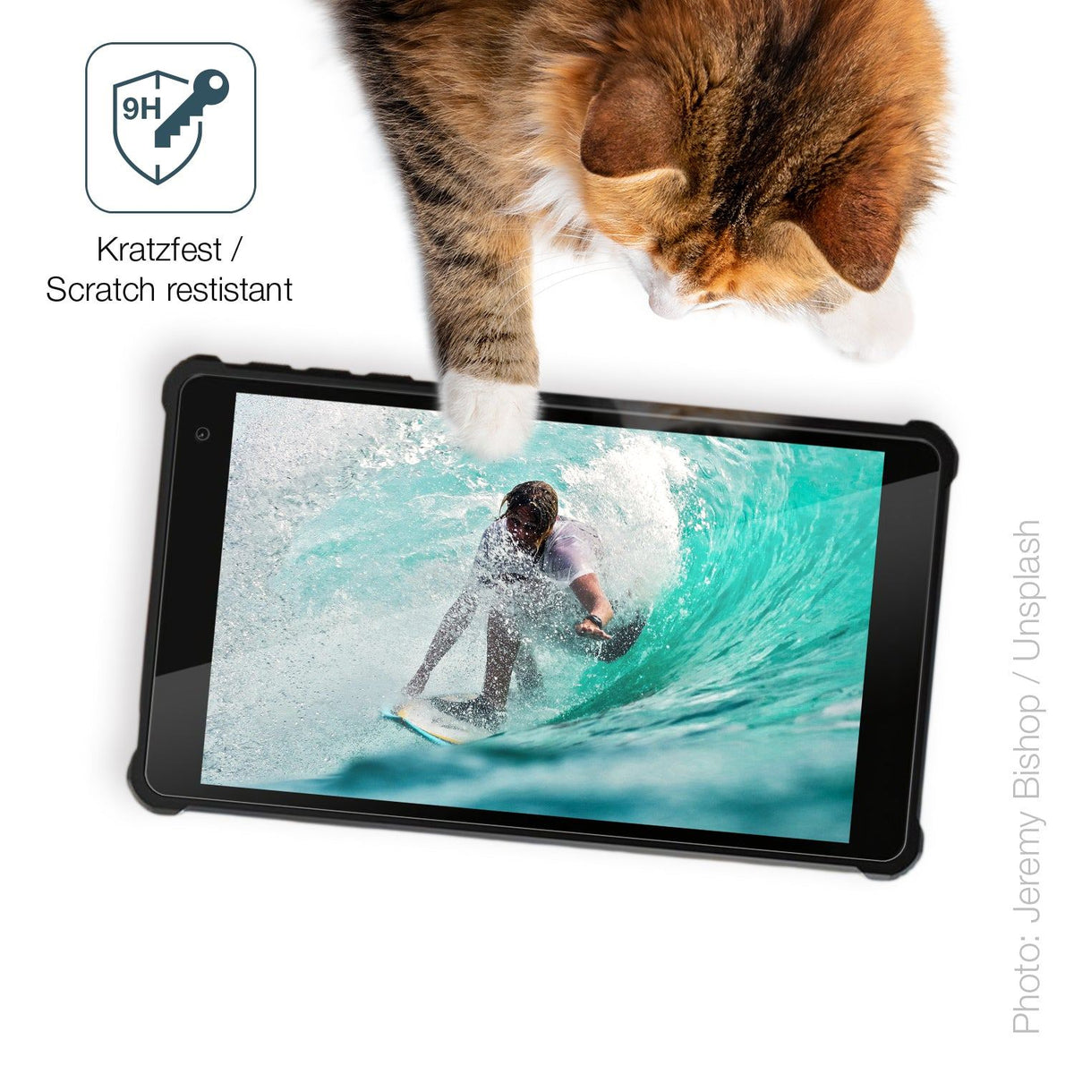 2x 9H Schutzfolie für Pritom 7 Zoll Tablet Panzerfolie
