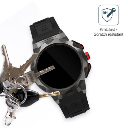 2x 9H Schutzfolie für Loyewaier 2 Zoll Smartwatch Panzerfolie