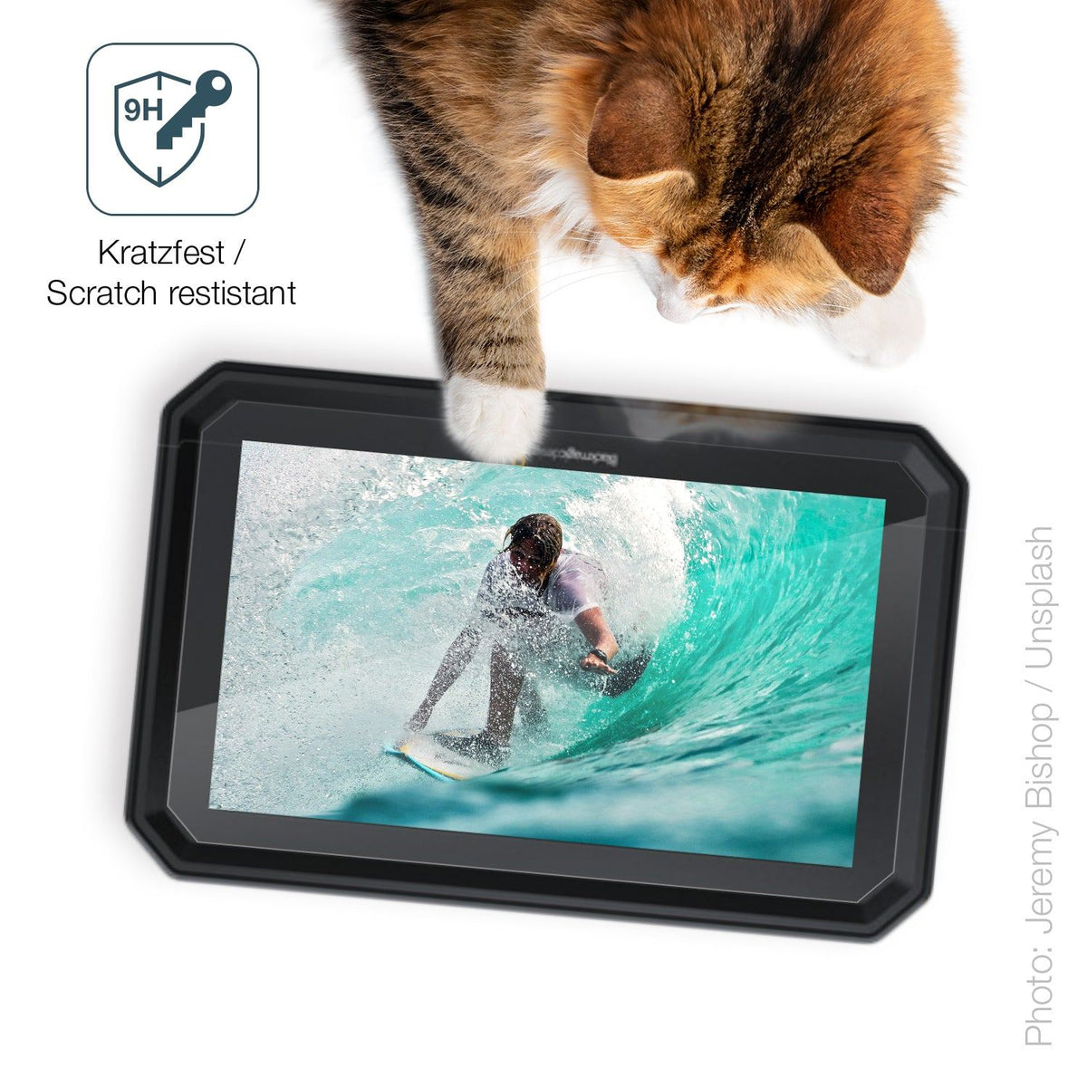 2x 9H Schutzfolie für BlackMagic Design Pyxis 6K Monitor Panzerfolie