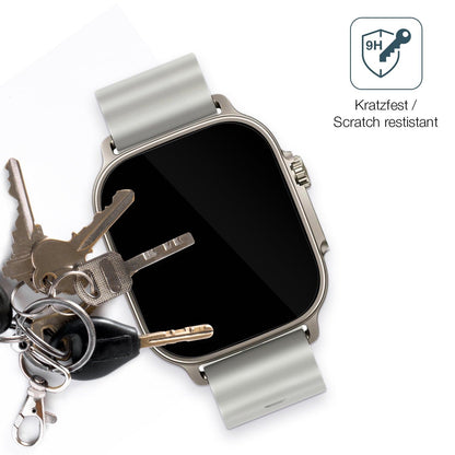 2x 9H Schutzfolie für Realme Watch 5 Panzerfolie