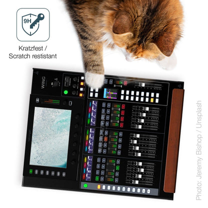 2x 9H Schutzfolie für Behringer Wing Compact Panzerfolie