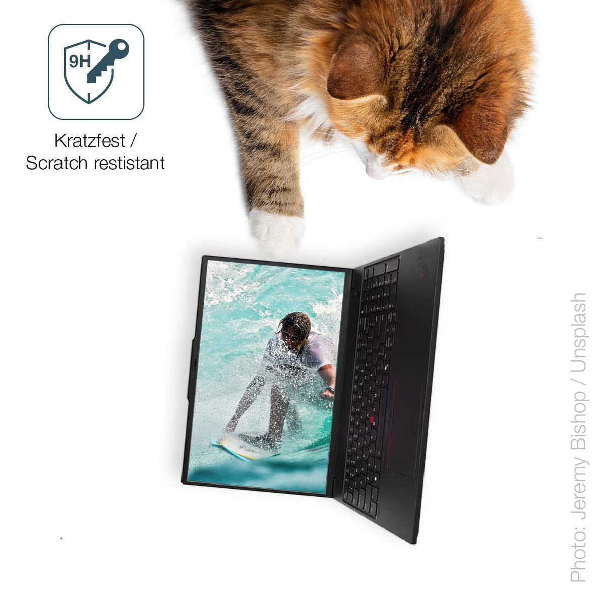 2x 9H Schutzfolie für Lenovo ThinkPad P16 Gen 3 Panzerfolie