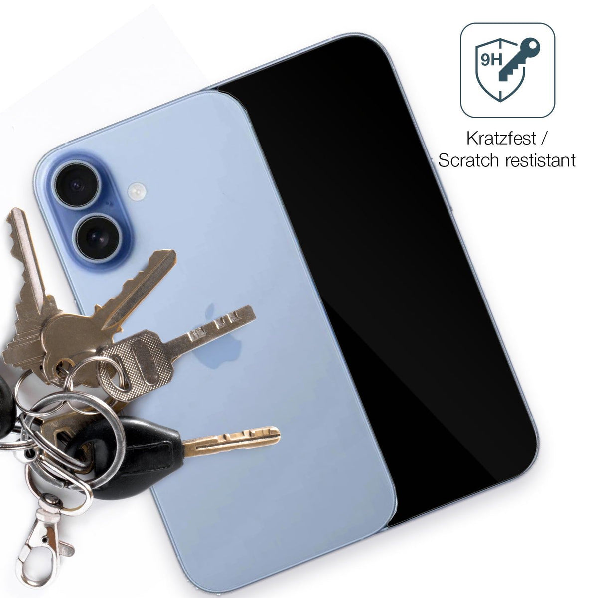 4x 9H Schutzfolie für Apple iPhone 17 mit Kameraschutz Panzerfolie (2x Displayschutz + 2x Kameraschutz)