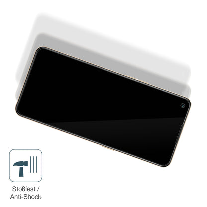Schutz gegen Kratzer auf dem Oppo F21 Pro Glas durch Schlüssel, Stöße gegen die Tischkante oder Stürze
