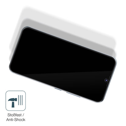 Schutz gegen Kratzer auf dem Tecno Pop 5S Glas durch Schlüssel, Stöße gegen die Tischkante oder Stürze
