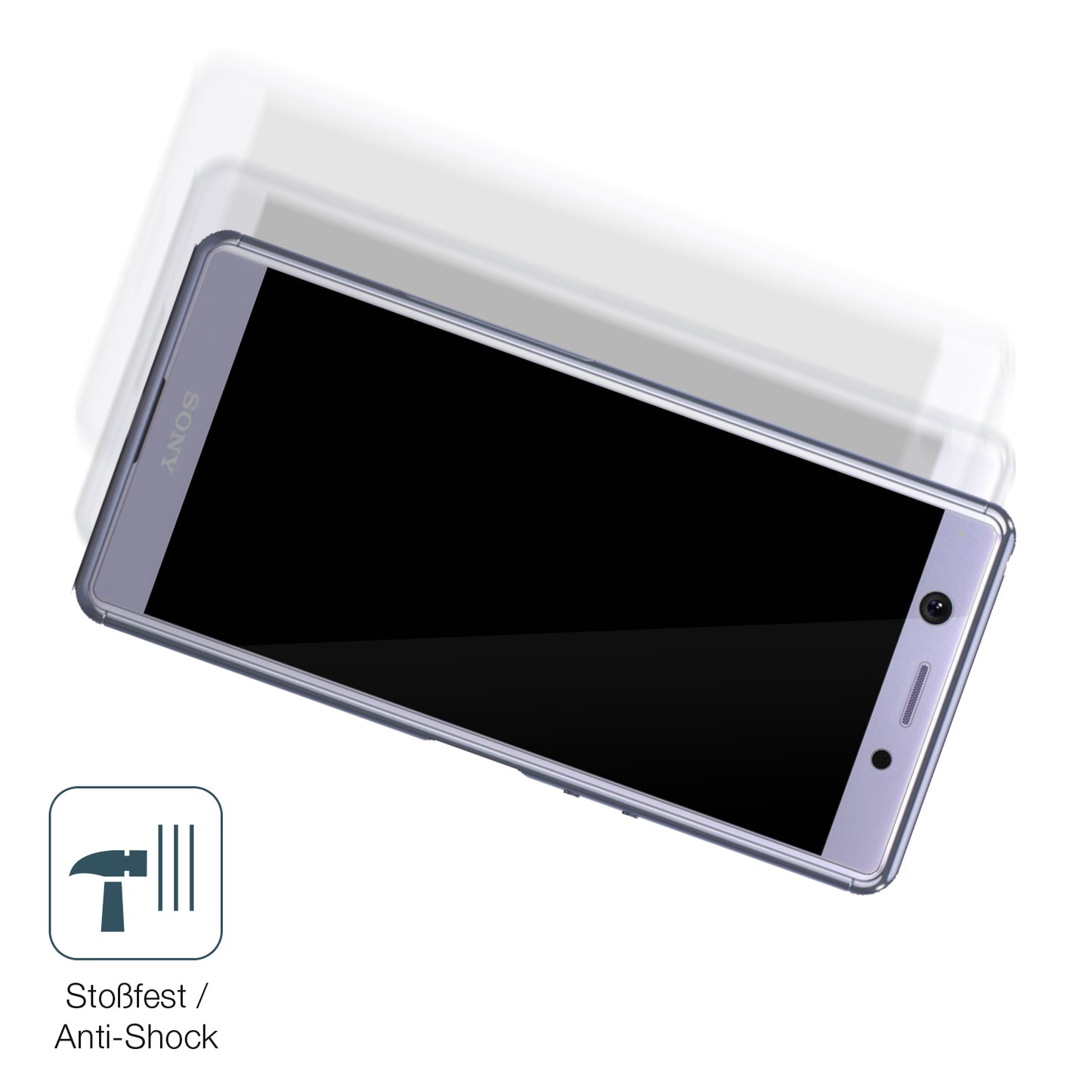 1x 9H Schutzfolie für Sony Xperia Ace SO-02L Panzerfolie