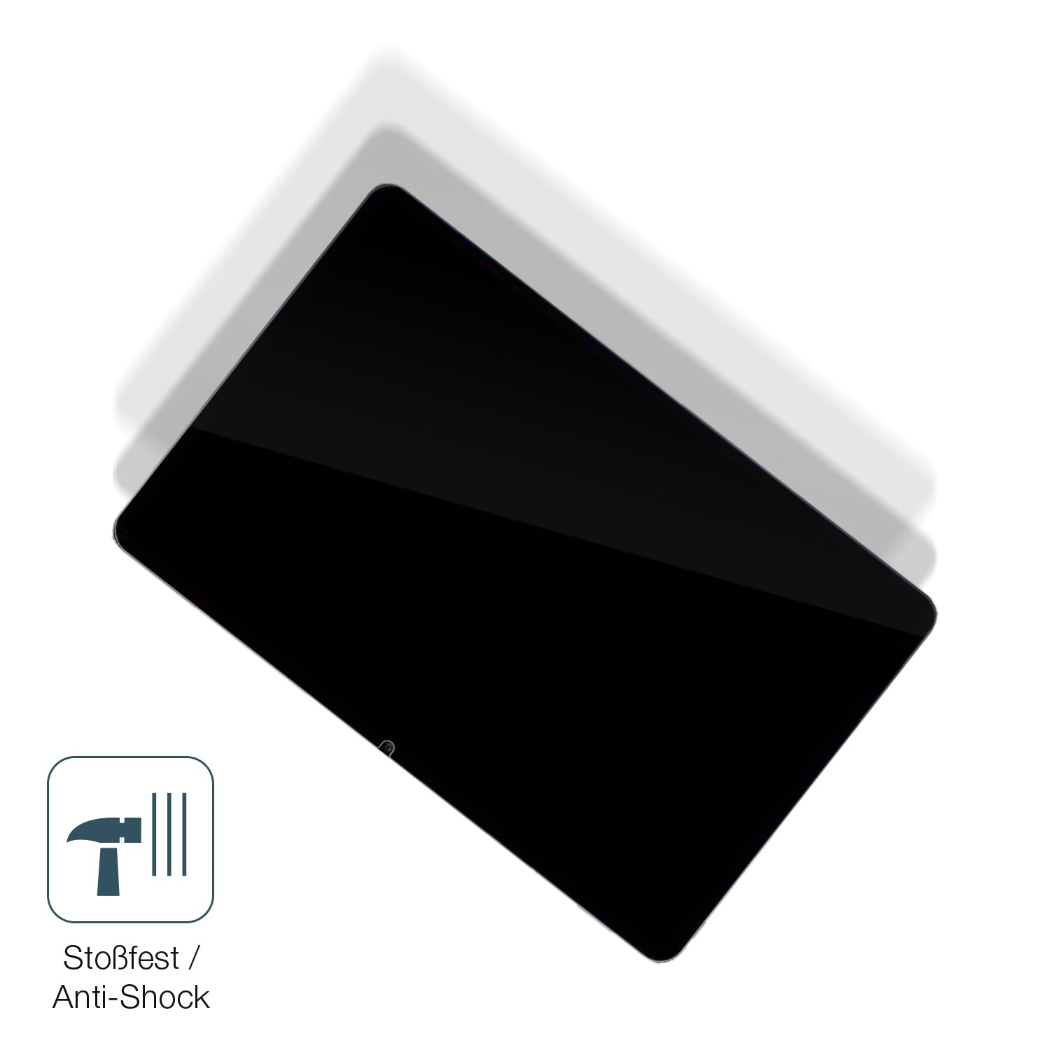 Schutz gegen Kratzer auf dem Honor Pad V8 Pro Glas durch Schlüssel, Stöße gegen die Tischkante oder Stürze