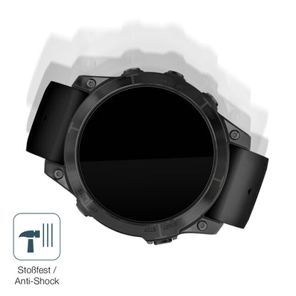 2x 9H Schutzfolie für Garmin Epix Pro 47mm Panzerfolie