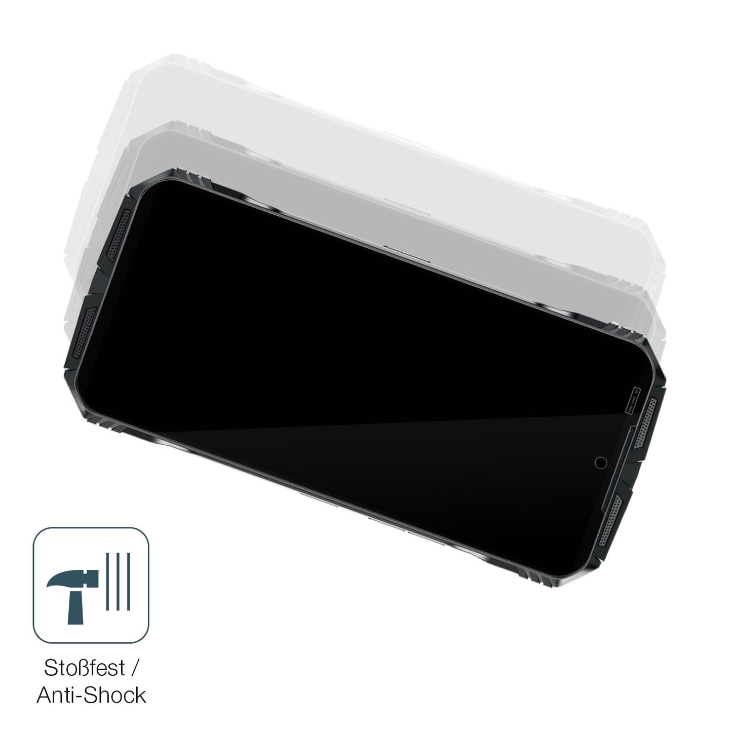 2x 9H Schutzfolie für Doogee S118 Pro Panzerfolie