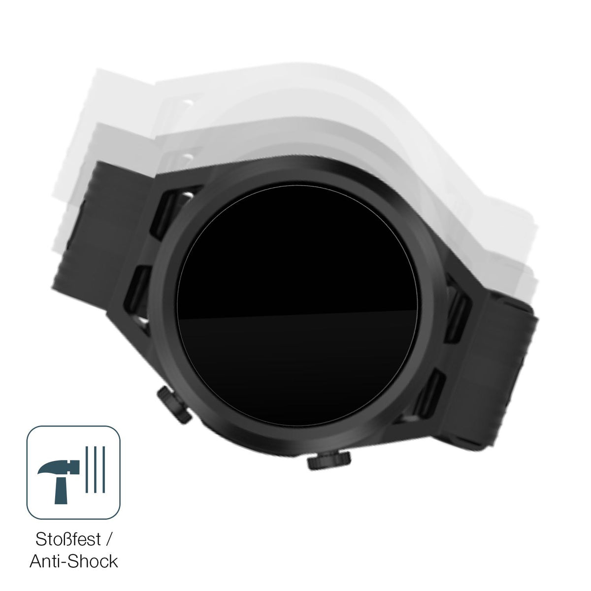 2x 9H Schutzfolie für Blackview R8 Pro Smartwatch Panzerfolie