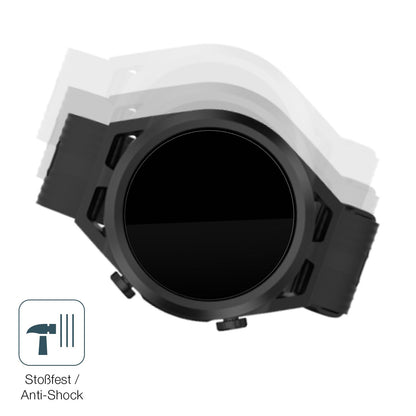 2x 9H Schutzfolie für Blackview R8 Pro Smartwatch Panzerfolie
