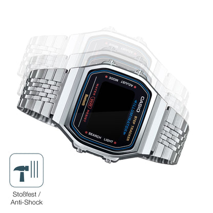 2x 9H Schutzfolie für Casio Iconic ABL-100WE-1A Panzerfolie
