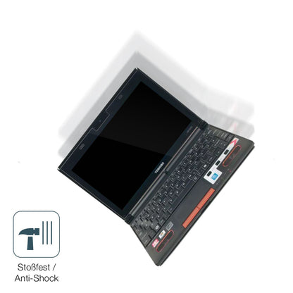 2x 9H Schutzfolie für Toshiba NB550D 10 Zoll Panzerfolie