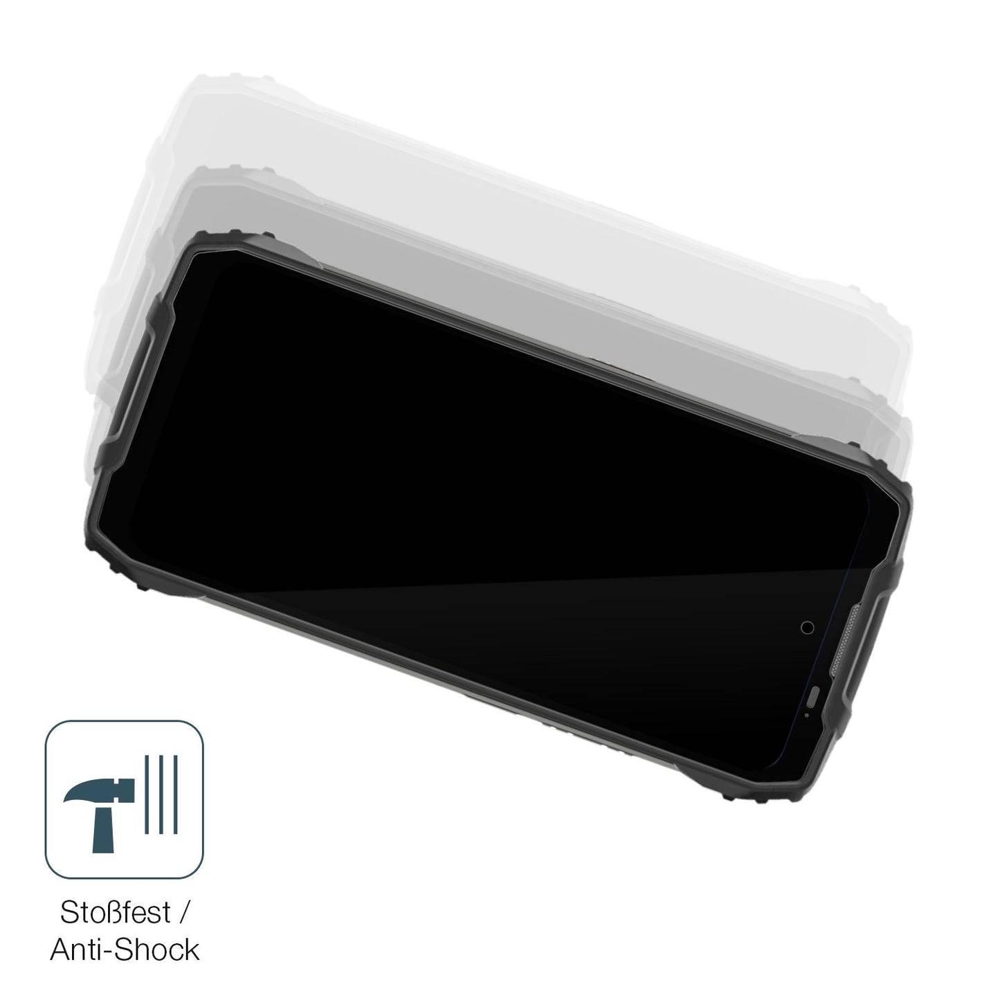 2x 9H Schutzfolie für Blackview BL7000 5G Panzerfolie