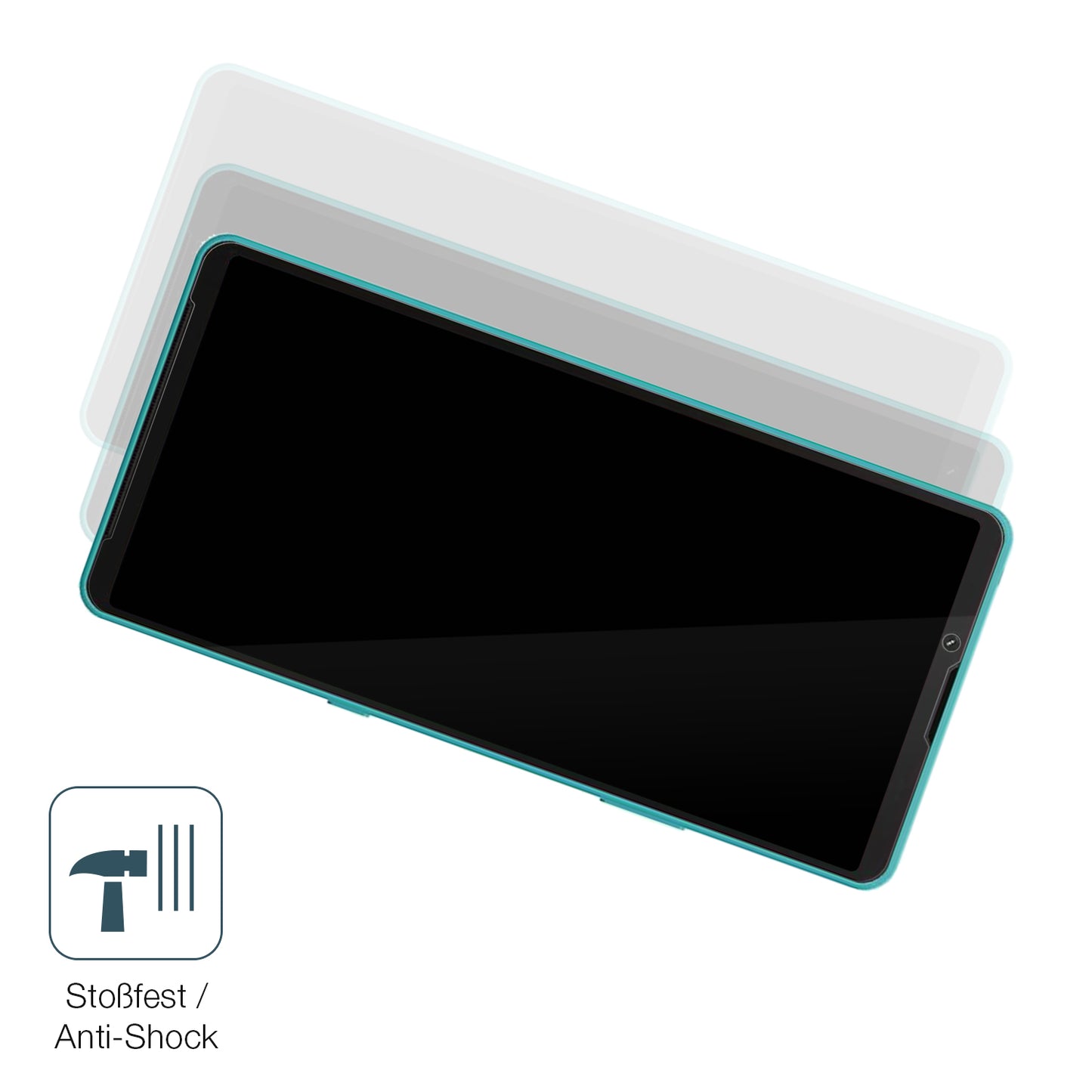 2x 9H Schutzfolie für Sony Xperia 10 VII Panzerfolie
