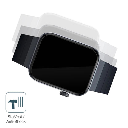 Schutz gegen Kratzer auf dem Mibro Watch T1 Glas durch Schlüssel, Stöße gegen die Tischkante oder Stürze