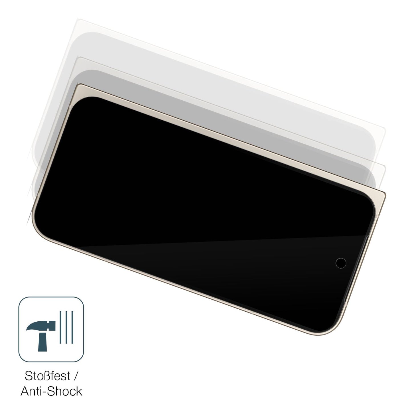2x 9H Schutzfolie für Google Pixel 9 Pro Fold Panzerfolie