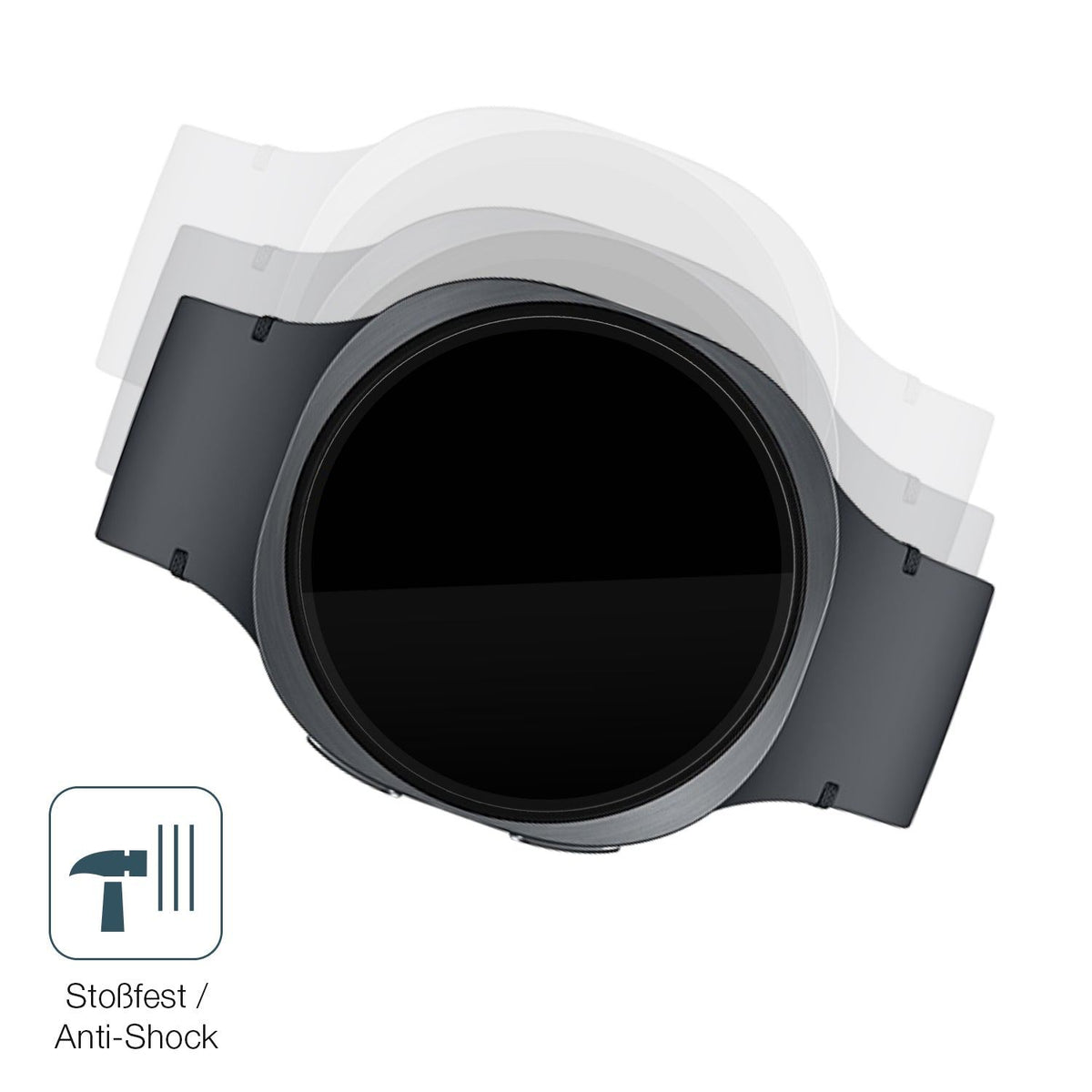 2x 9H Schutzfolie für Samsung Galaxy Watch8 40mm Panzerfolie