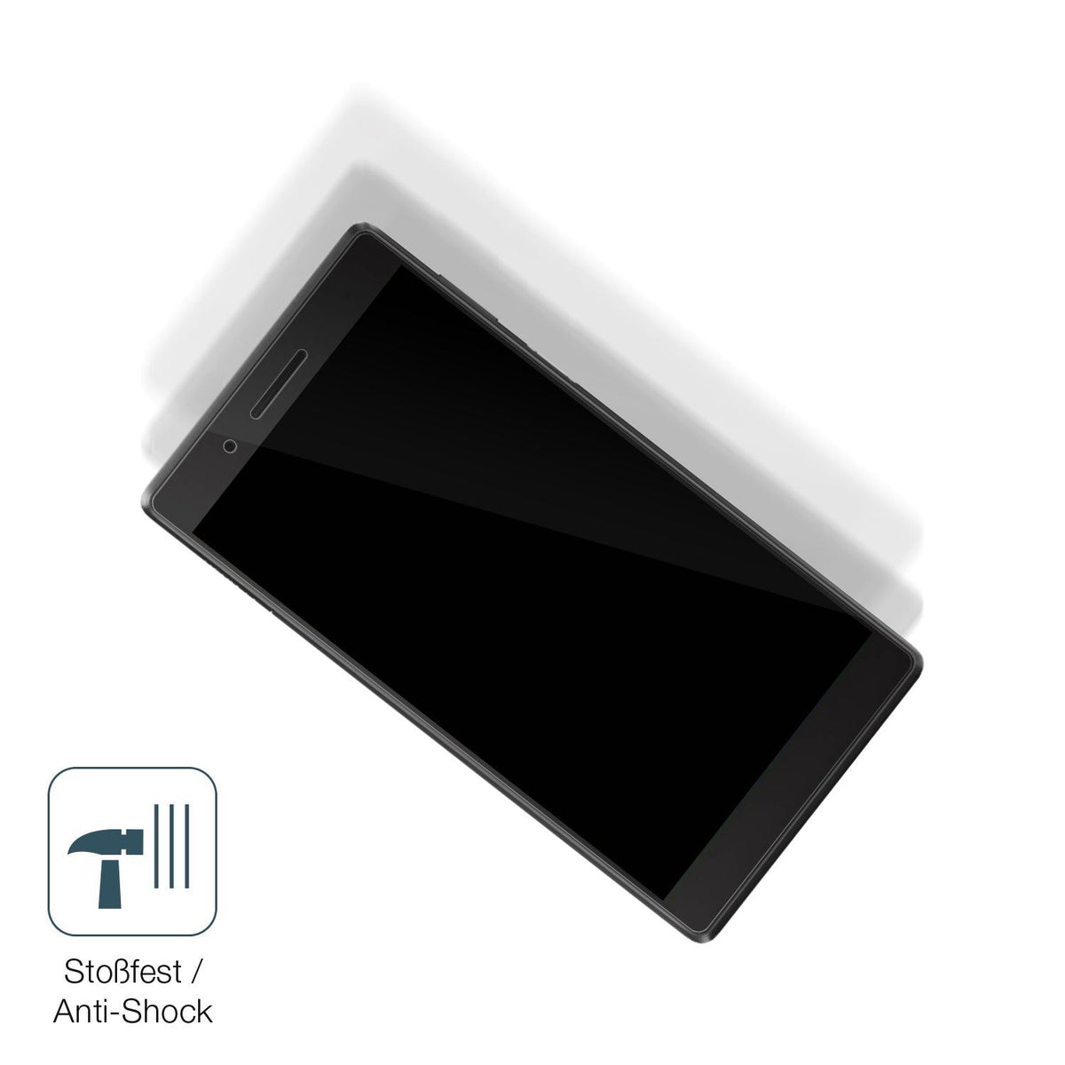 2x 9H Schutzfolie für Lenovo Tab 4 7 TB-7504X Panzerfolie