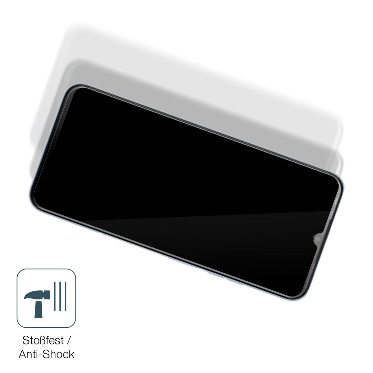 2x 9H Schutzfolie für Tecno Pop 6 Pro Panzerfolie