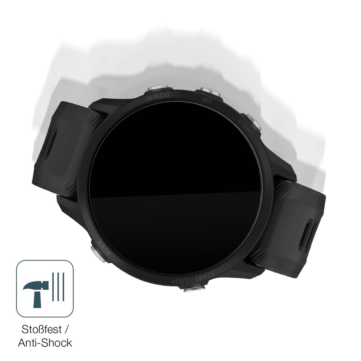2x 9H Schutzfolie für Garmin Forerunner 955 Panzerfolie