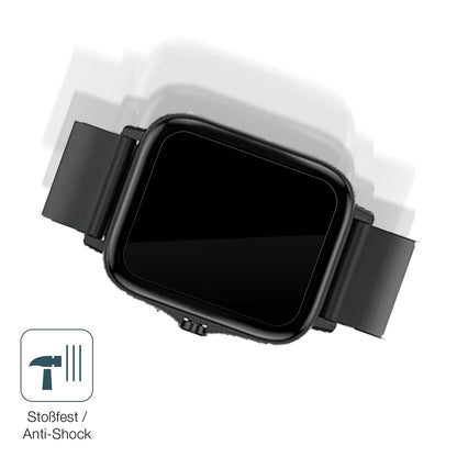 1x 9H Schutzfolie für Kaseemi 1,7 Zoll Smartwatch Panzerfolie