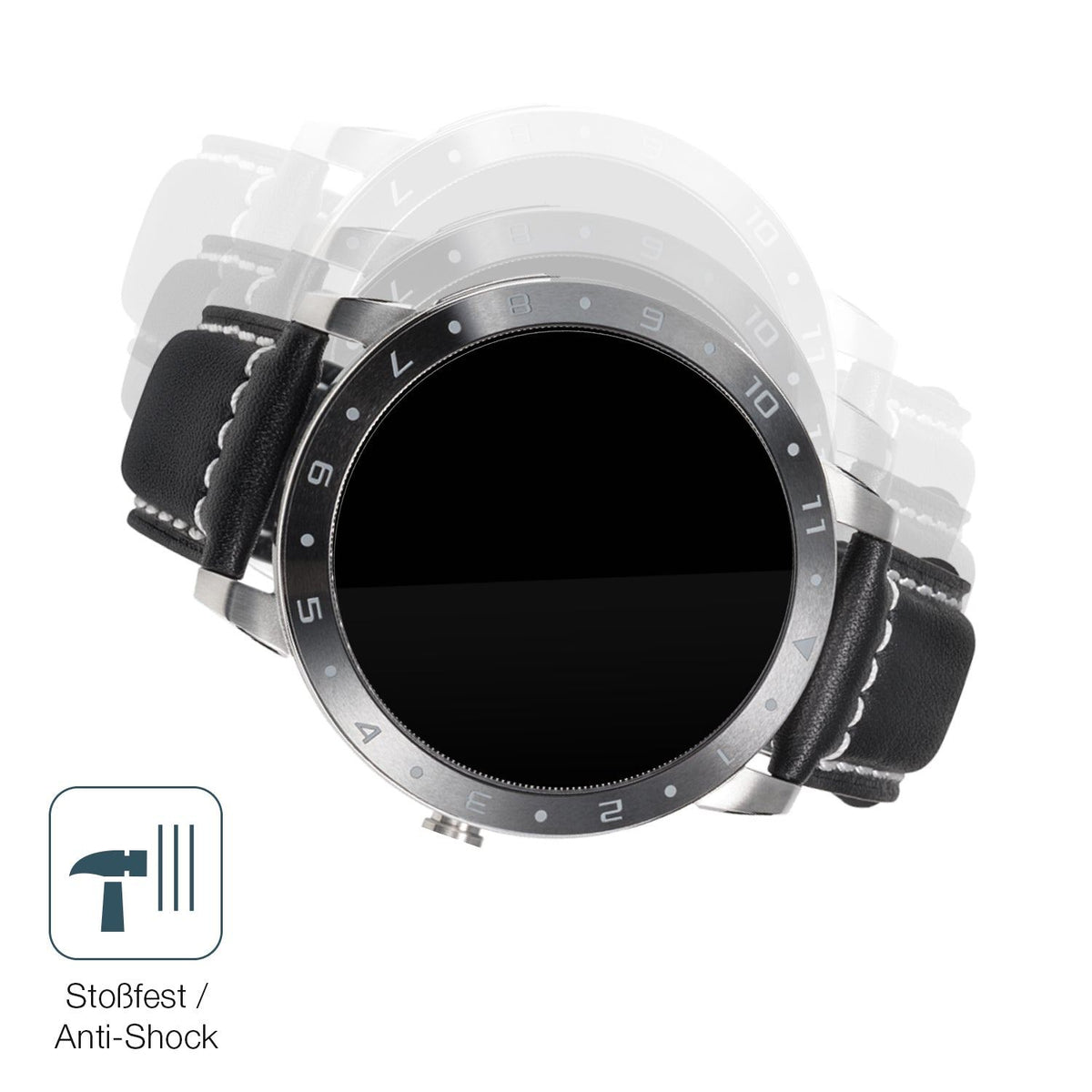 2x 9H Schutzfolie für Asus VivoWatch 5 Panzerfolie