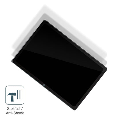 2x 9H Schutzfolie für Tibuta Tablet Panzerfolie