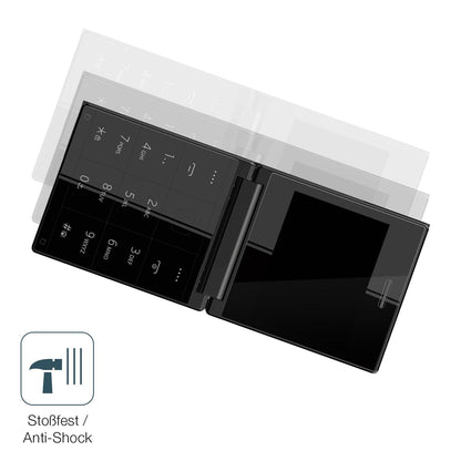 2x 9H Schutzfolie für Itel Flip One Panzerfolie