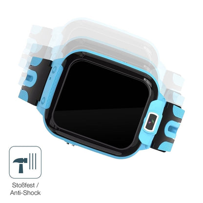 2x 9H Schutzfolie für Smartwatch Kinder mit Telefonfunktion Panzerfolie