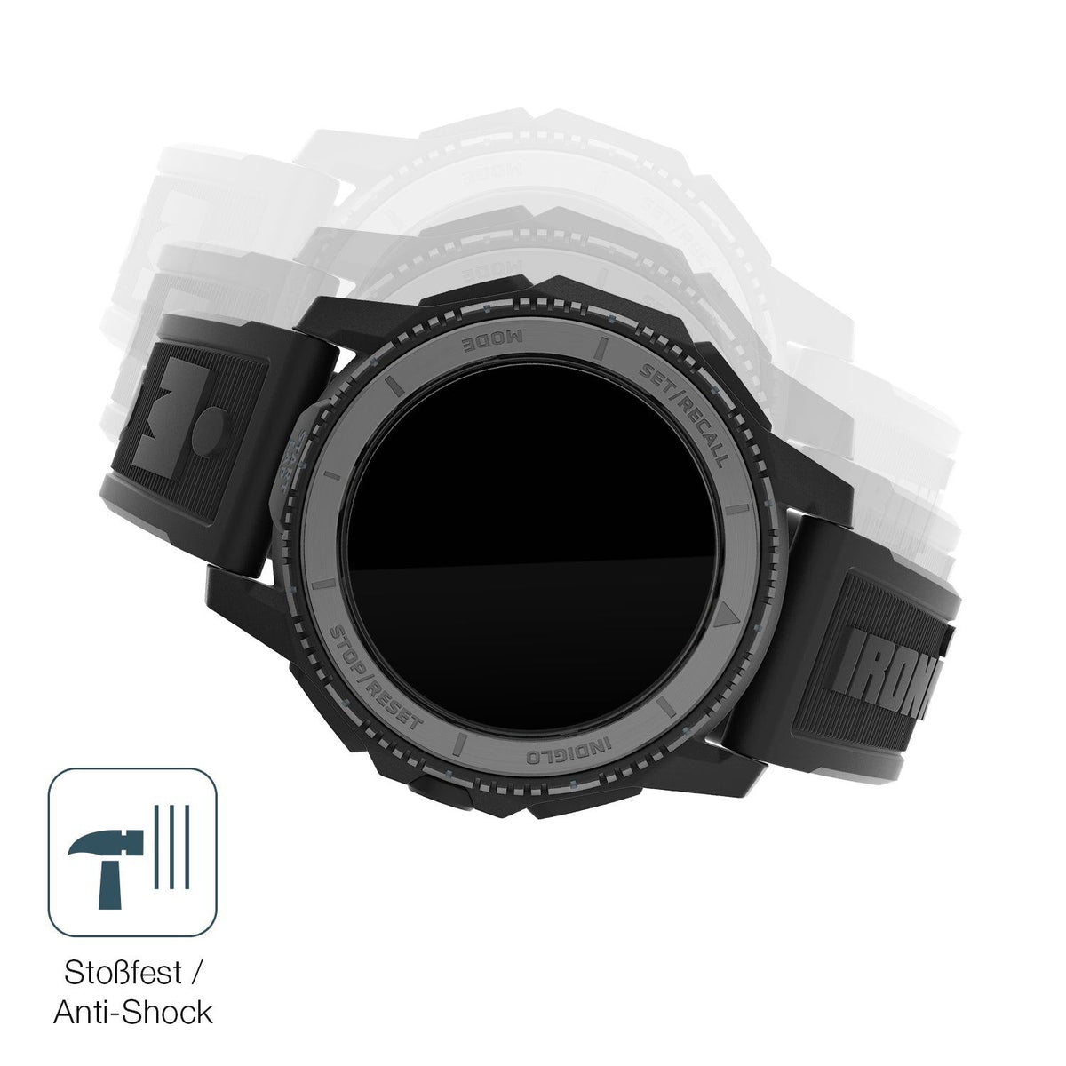 2x 9H Schutzfolie für Timex Ironman Adrenaline TW5M57900 Panzerfolie