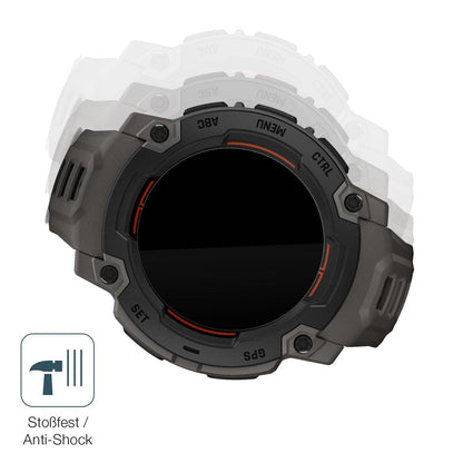 2x 9H Schutzfolie für Garmin Instinct E 45mm Panzerfolie