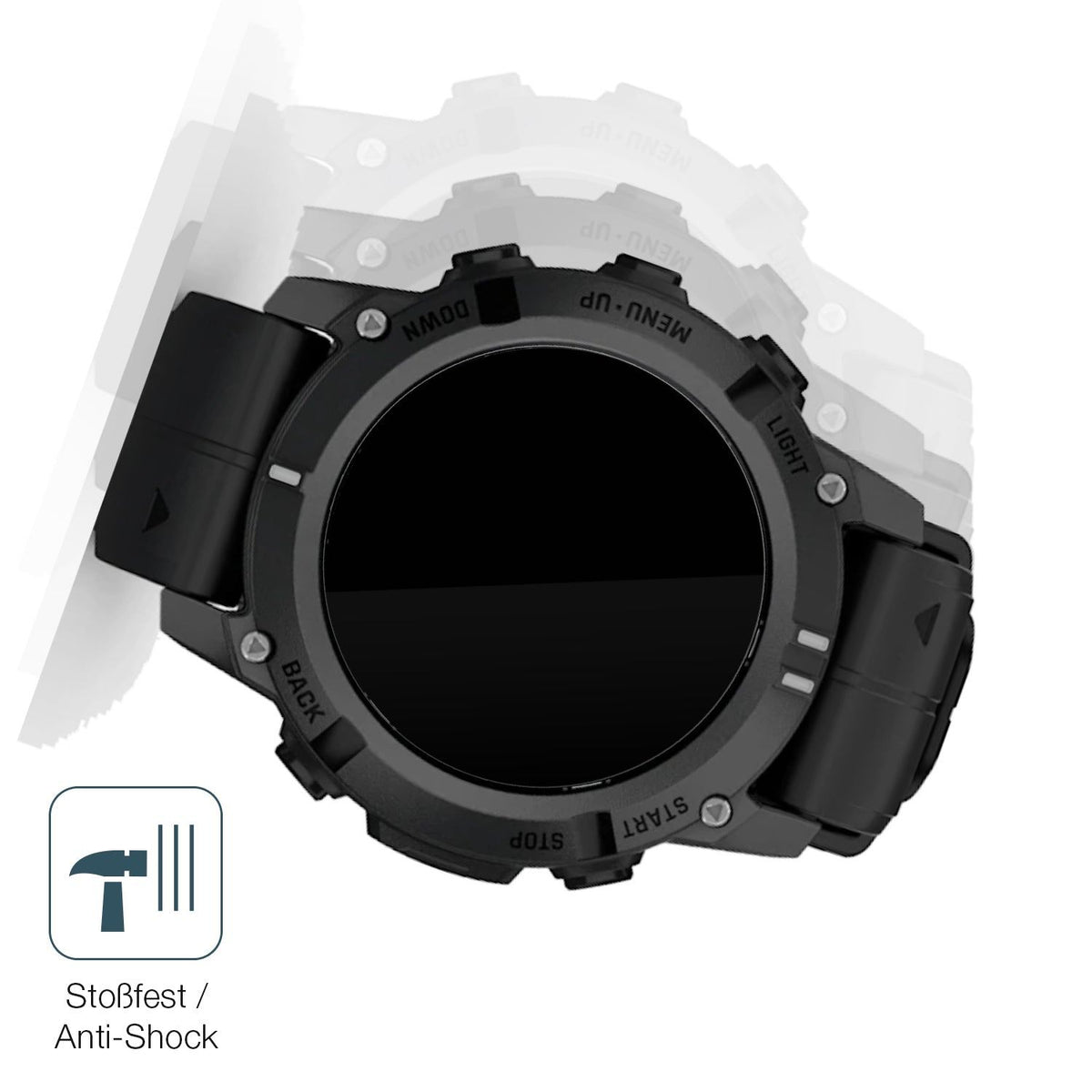 2x 9H Schutzfolie für Garmin Descent G2 Panzerfolie